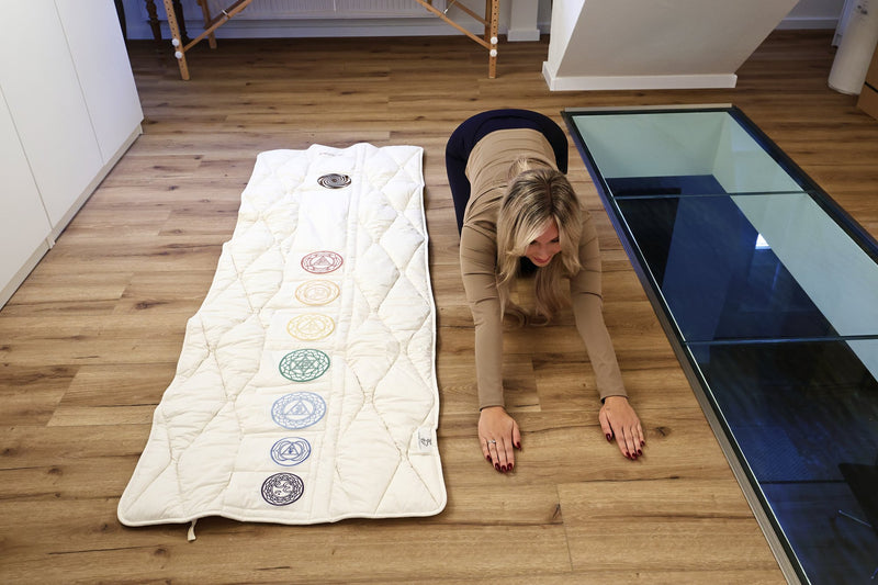 ZENTARI Energie-Matte Anwendung